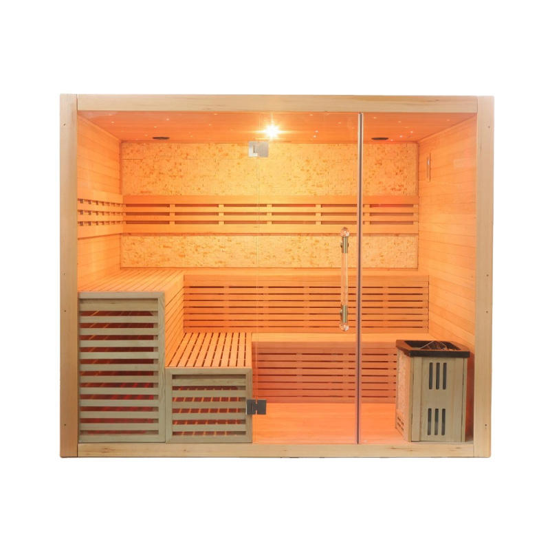 SAUNA EVOLUTION® Indoor Therapy Wood Steam Sauna Room