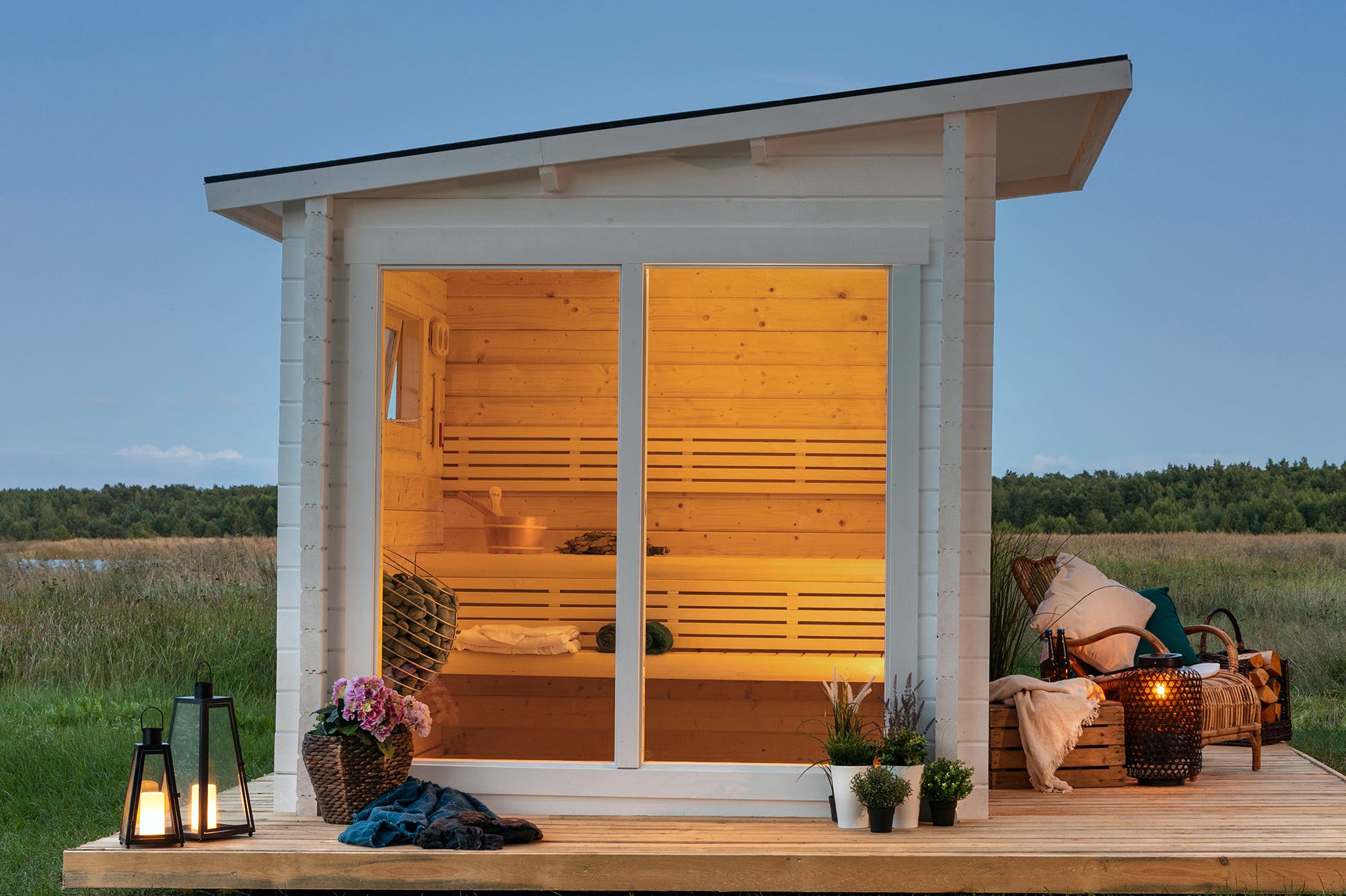 SAUNA EVOLUTION® Cabin Sauna Eco Oasis 3