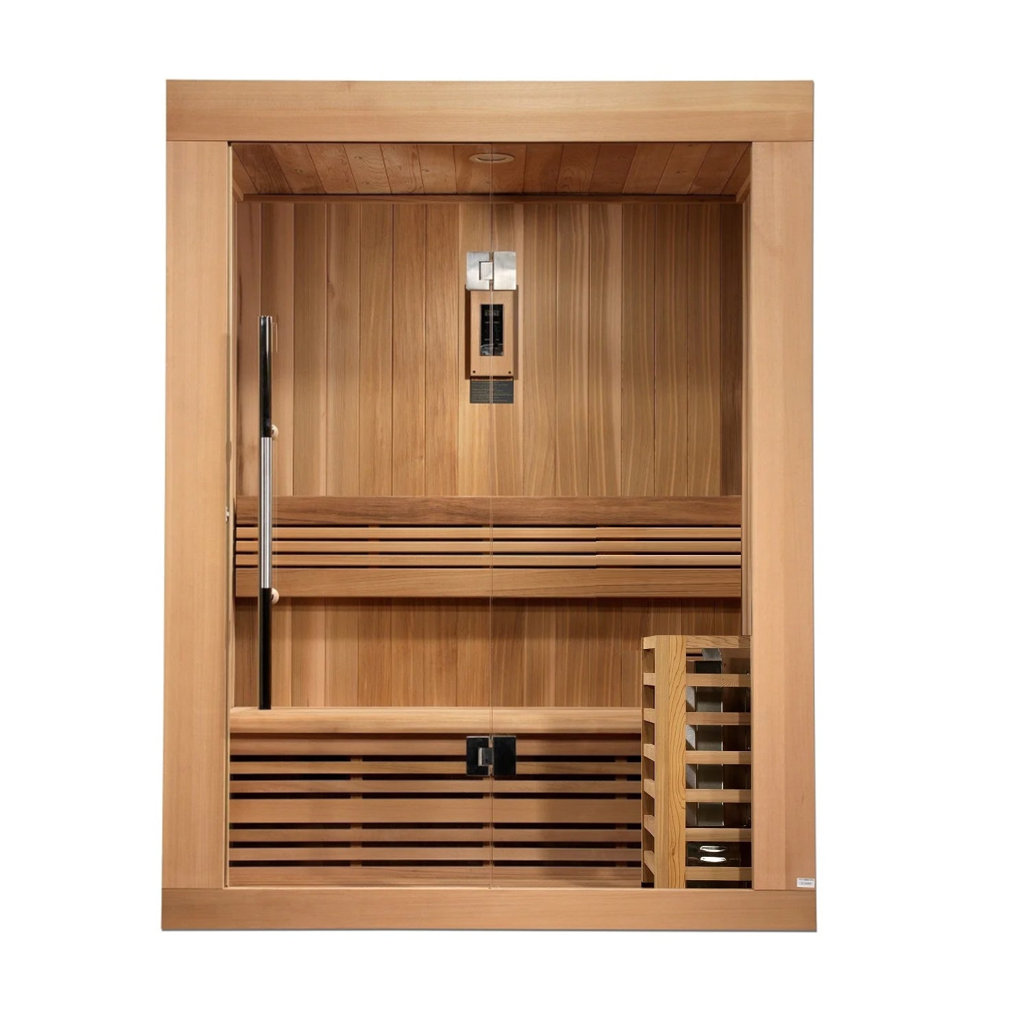 SAUNA EVOLUTION® 2 Person Traditional Steam Sauna Modern Relax