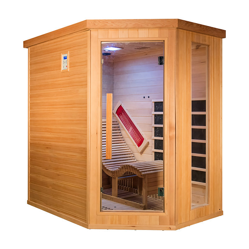 SAUNA EVOLUTION® Indoor Sauna Room with Recliner(Best Seller)Far Infrared 01