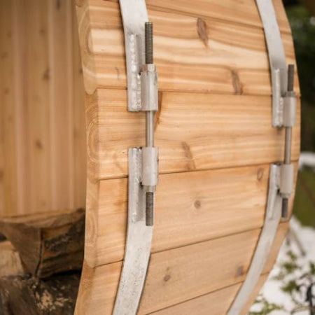SAUNA EVOLUTION® Cedar Barrel Wood Storage