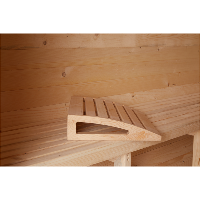 SAUNA EVOLUTION® Cedar Modern Sauna Headrest