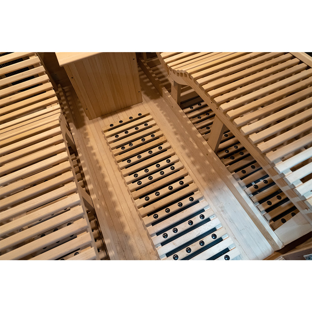 SAUNA EVOLUTION® Indoor Sauna Room with Recliner(Best Seller)Far Infrared 01