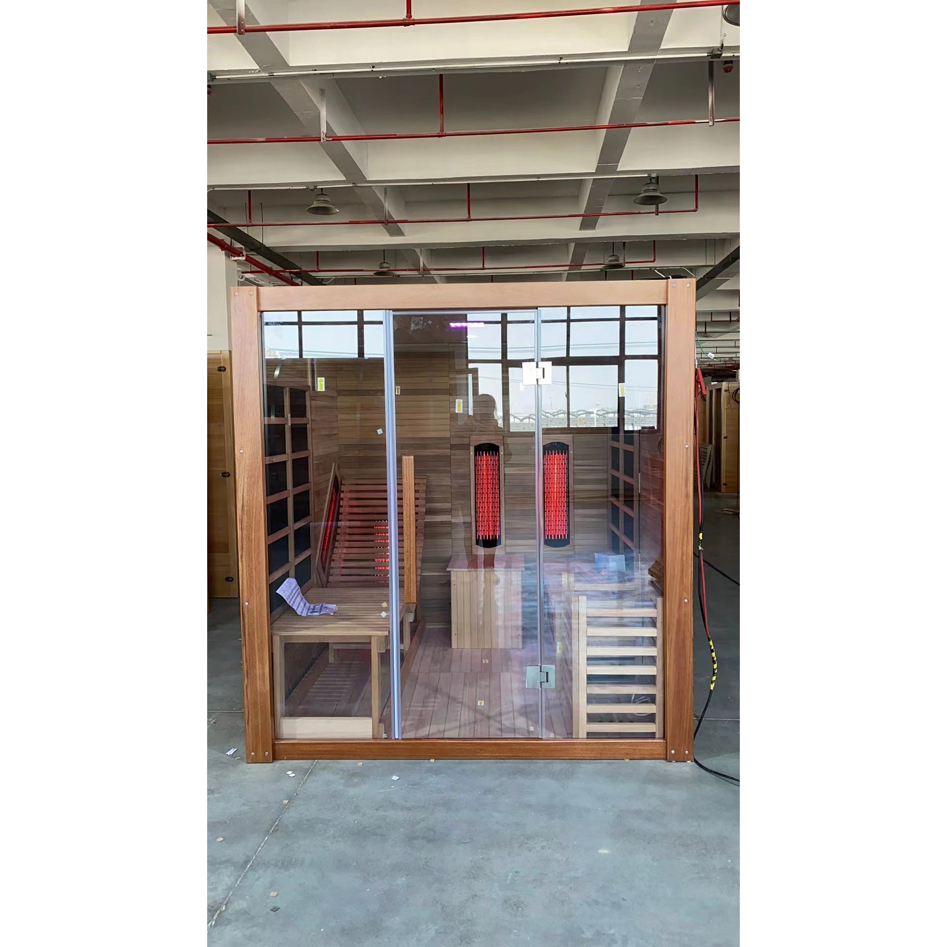 SAUNA EVOLUTION® Indoor Steam and Far-infrared Sauna Dual System 01