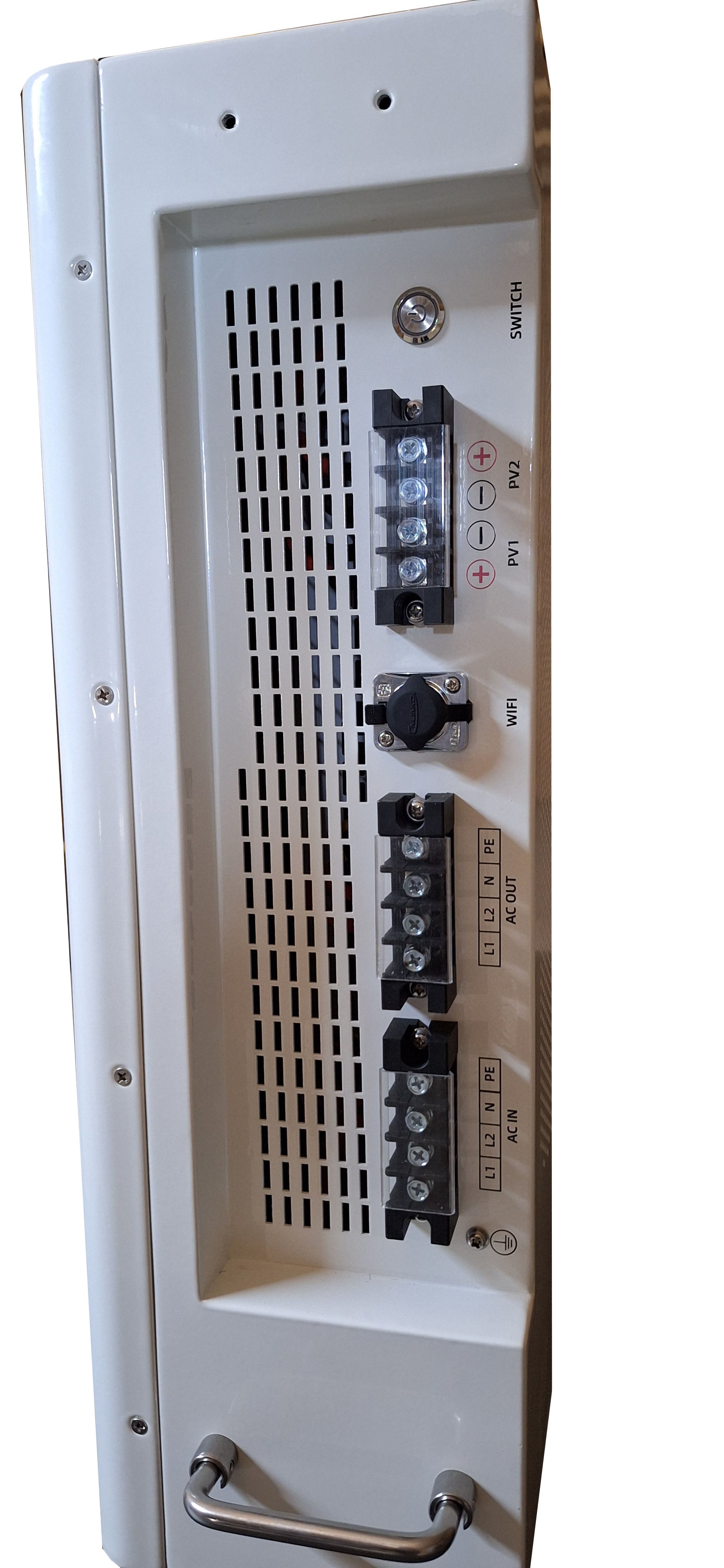 2.2KW Complete Offgrid Solar Kit + 10K 120V/240V OMO E-Line Inverter + 10.24KW OMO E-Line Lithium Battery +2.2KW Solar with Roof Mounting Rails and Wiring