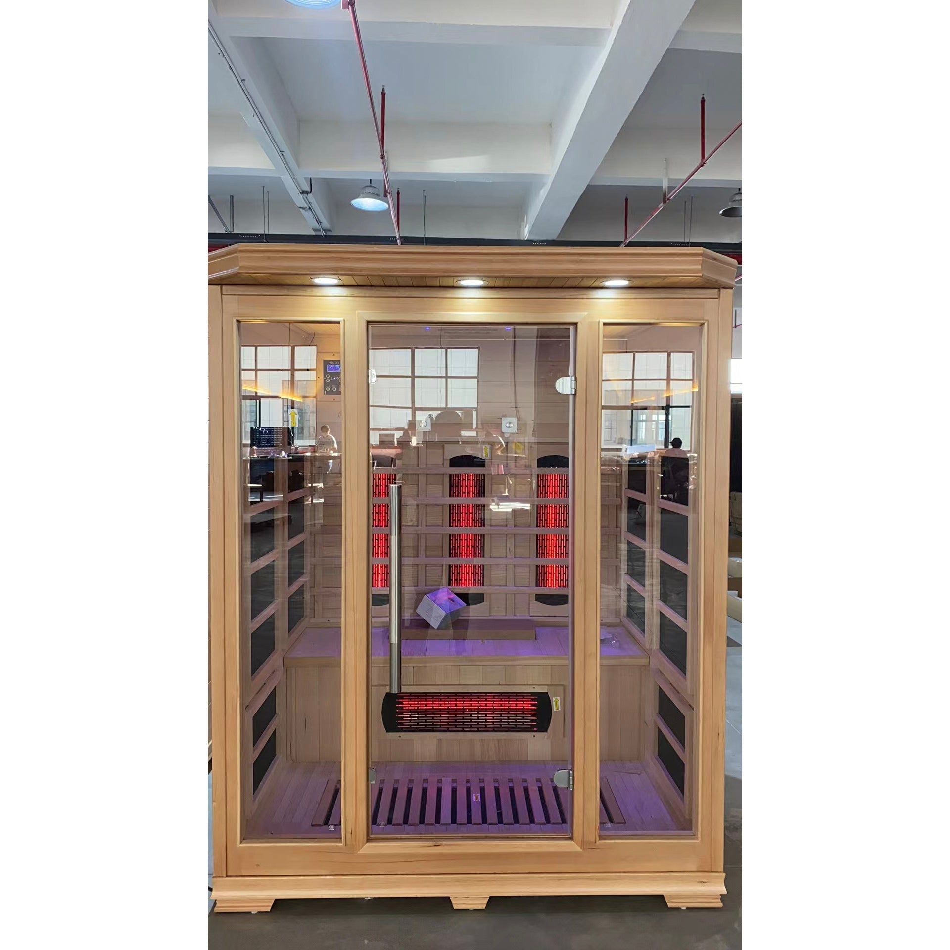 SAUNA EVOLUTION® Indoor Wooden Dry Cabin Customized Sauna Room Far Infrared 04