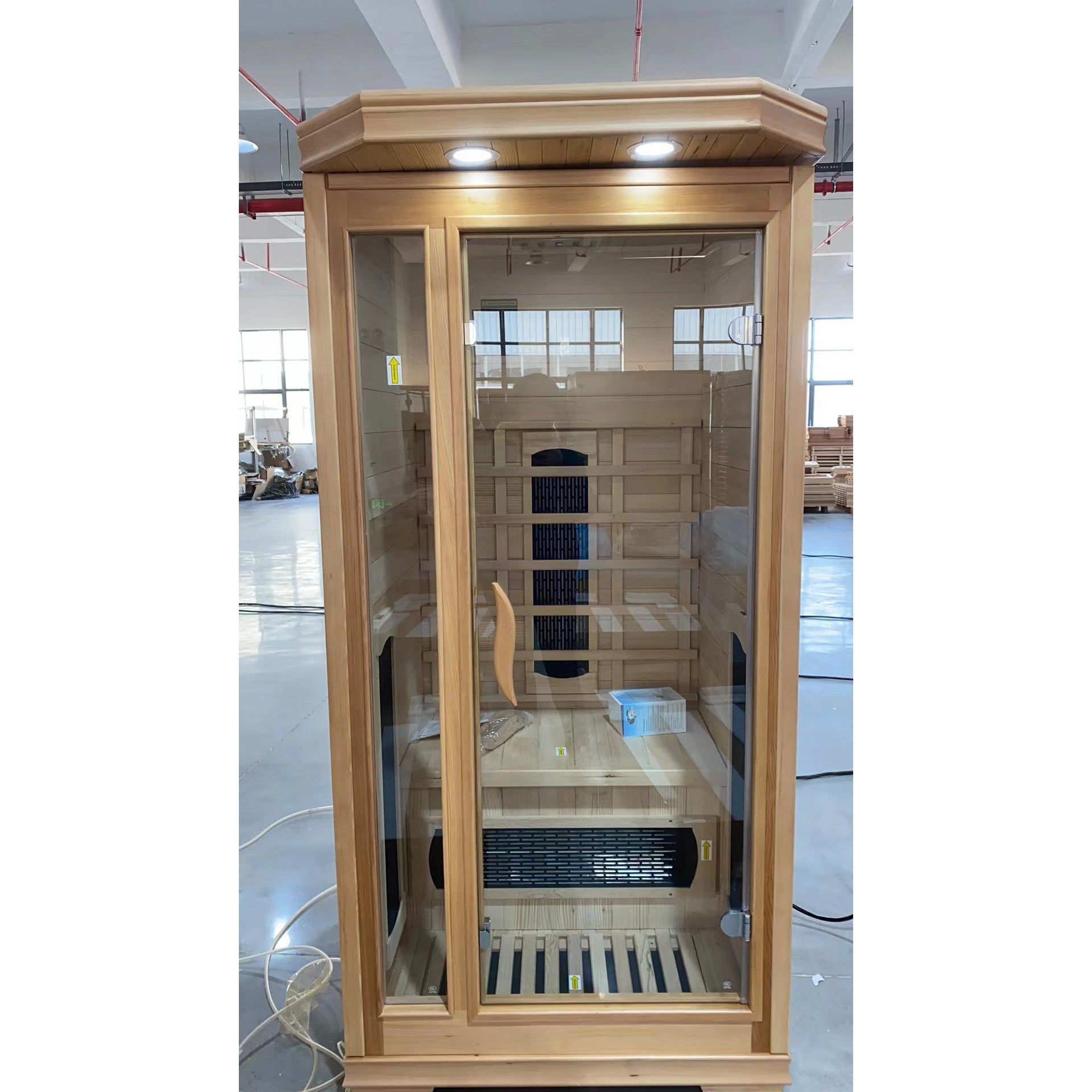 SAUNA EVOLUTION® Indoor Wooden Dry Cabin Customized Sauna Room Far Infrared 04