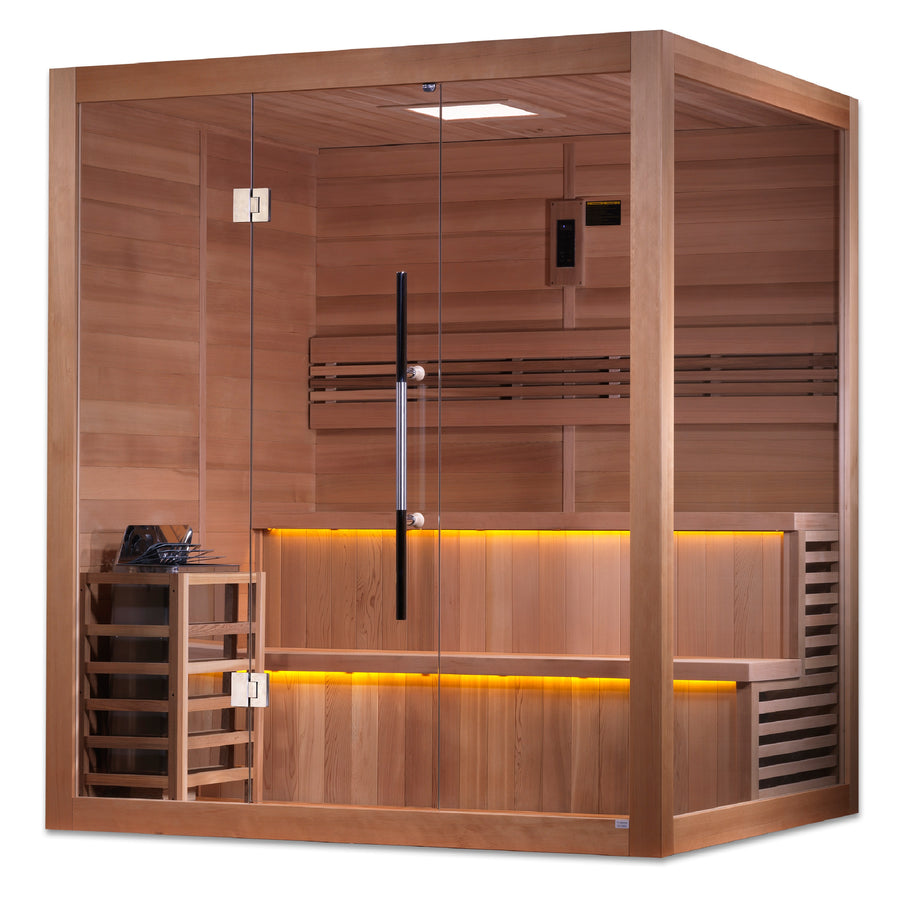 SAUNA EVOLUTION® 4-6 Person Sauna Modern Relax 6