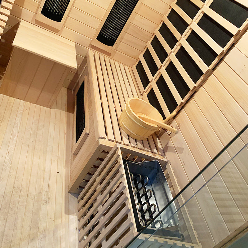 SAUNA EVOLUTION® Indoor Steam and Far-infrared Sauna Dual System 01