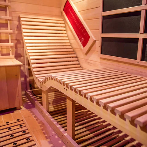 SAUNA EVOLUTION® Indoor Sauna Room with Recliner(Best Seller)Far Infrared 01