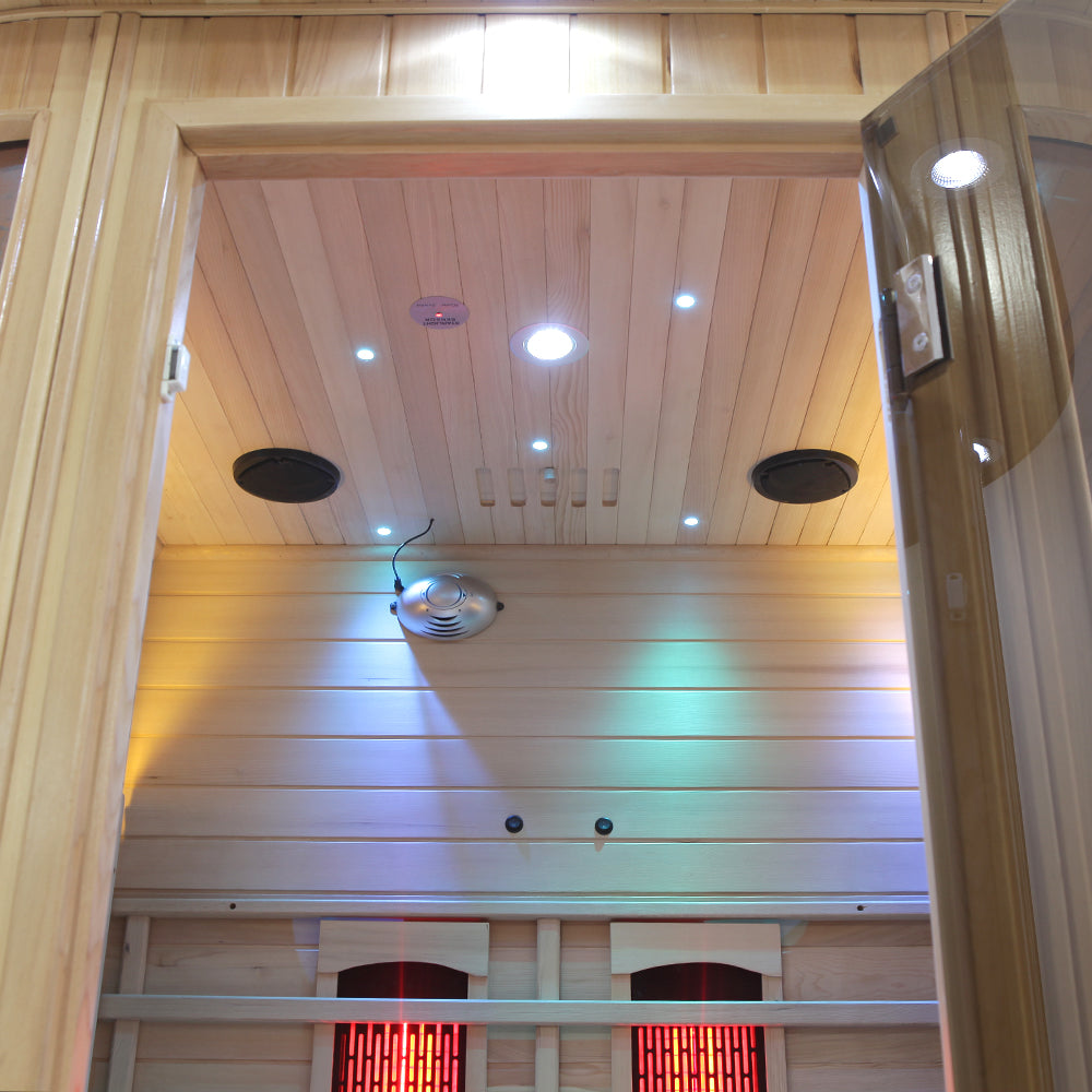 SAUNA EVOLUTION® Full Spectrum Indoor Sauna Room Far Infrared 10