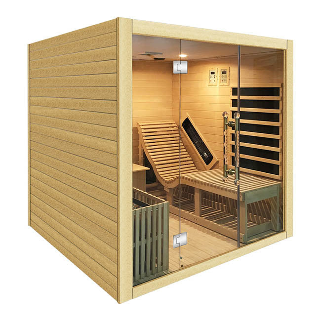SAUNA EVOLUTION® Indoor Steam and Far-infrared Sauna Dual System 01