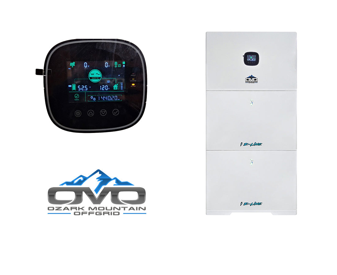 OMO E-Line Inverter + 20.48KW OMO E-Line Lithium Battery