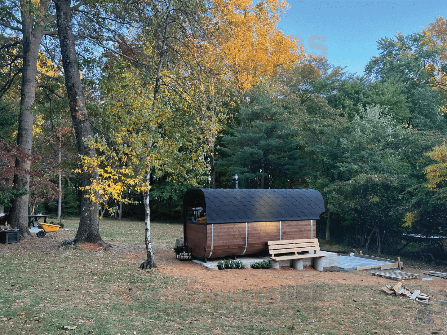 SAUNA EVOLUTION® Square Sauna Minimalist Refresh 5