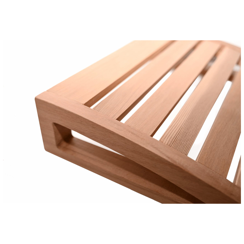 SAUNA EVOLUTION® Cedar Modern Sauna Headrest