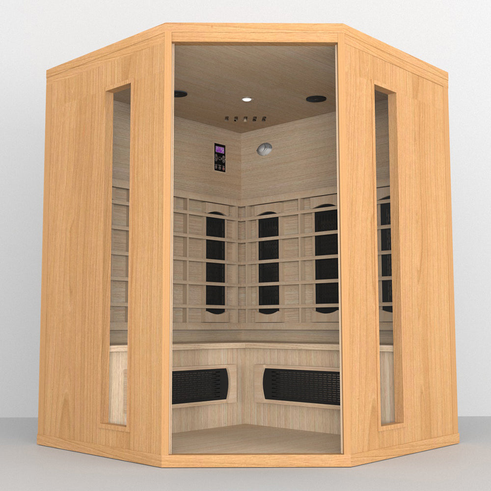 SAUNA EVOLUTION® Full Spectrum Carbon Indoor Sauna Far Infrared 17