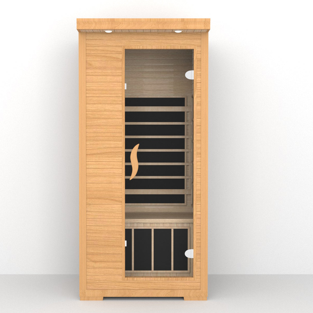 SAUNA EVOLUTION® Low EMF Indoor Wood Sauna With Carbon Panel Far Infrared 16