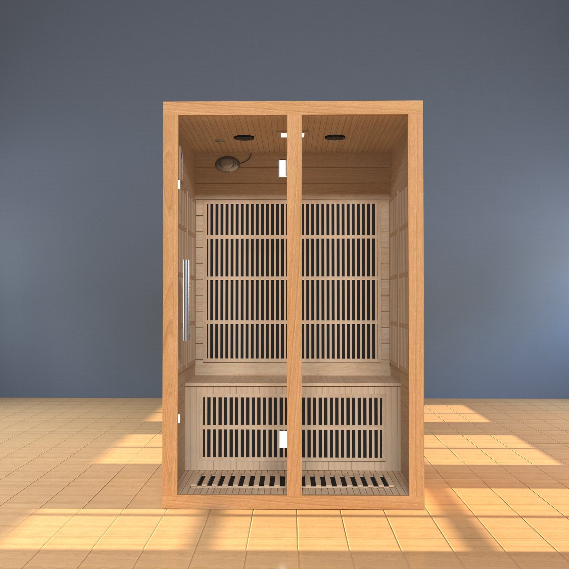 SAUNA EVOLUTION® Indoor Sauna Room With Carbon heaters Far Infrared 13