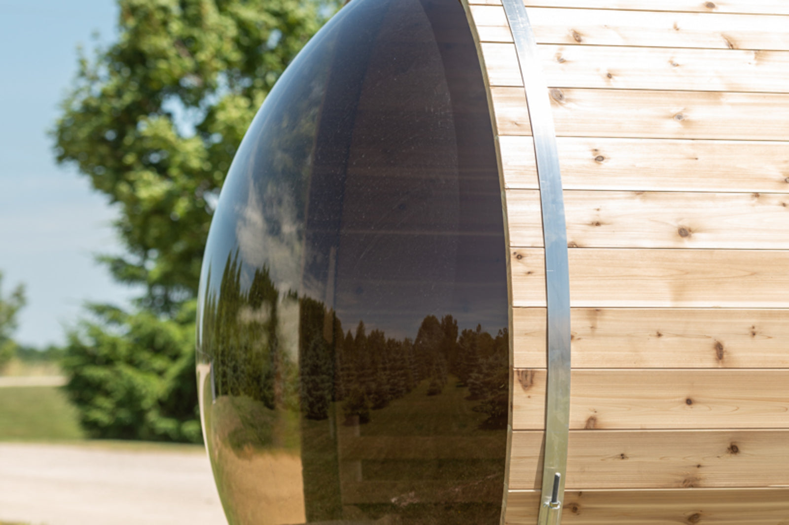 SAUNA EVOLUTION® Barrel Sauna Serenity Nature Air 4