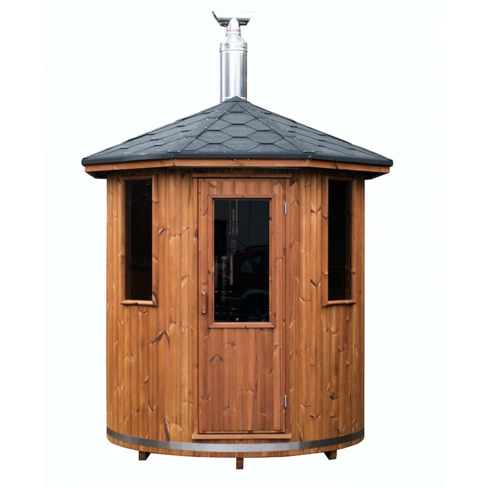 SAUNA EVOLUTION® Garden Series Outdoor Sauna Cabin 06