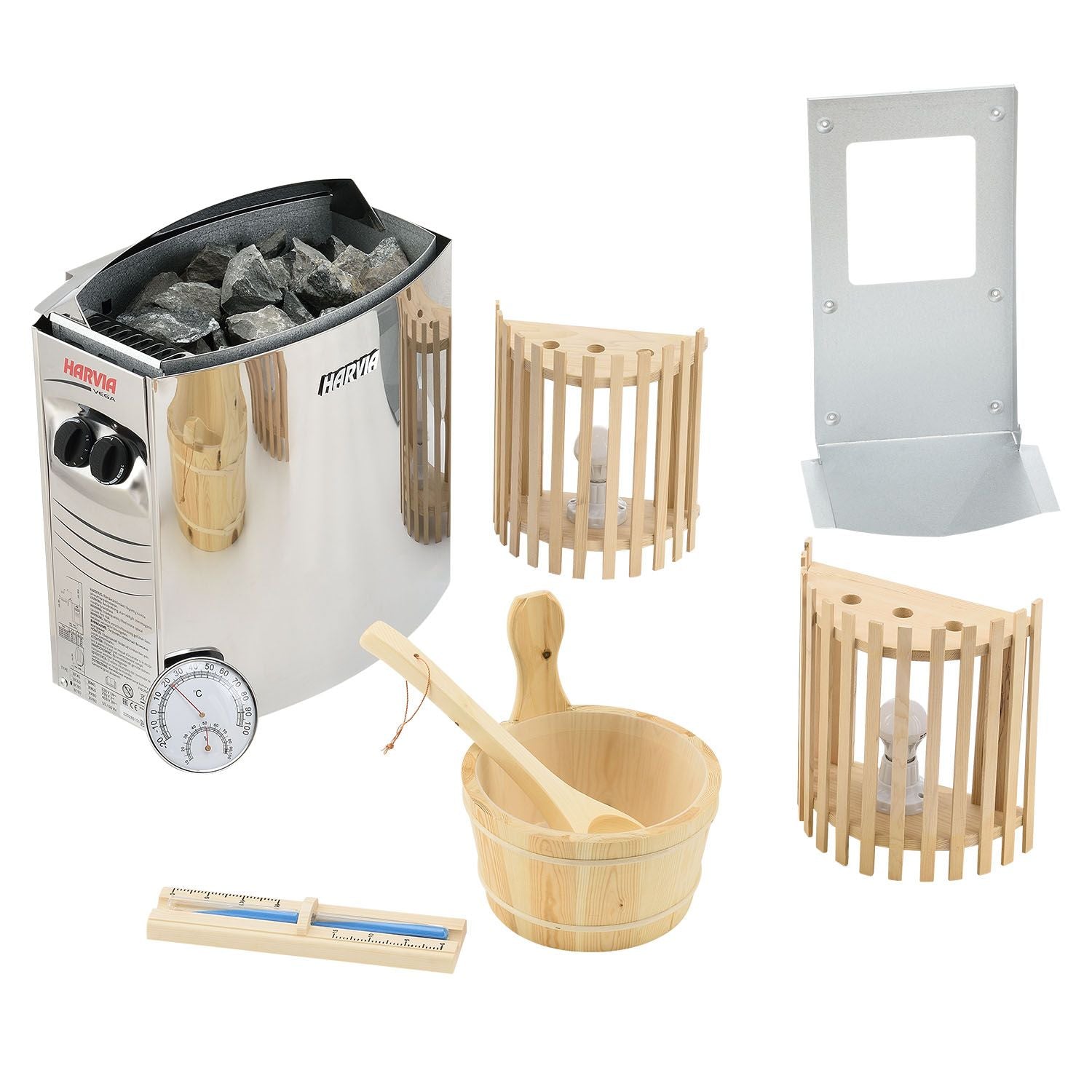 SAUNA EVOLUTION® 5-6 People Traditional Steam Sauna Room Luxury 1