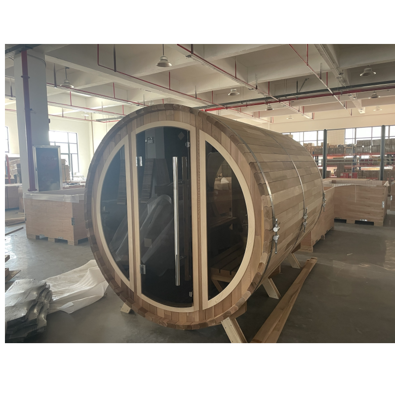 SAUNA EVOLUTION® Barrel Sauna Serenity Nature Air 9