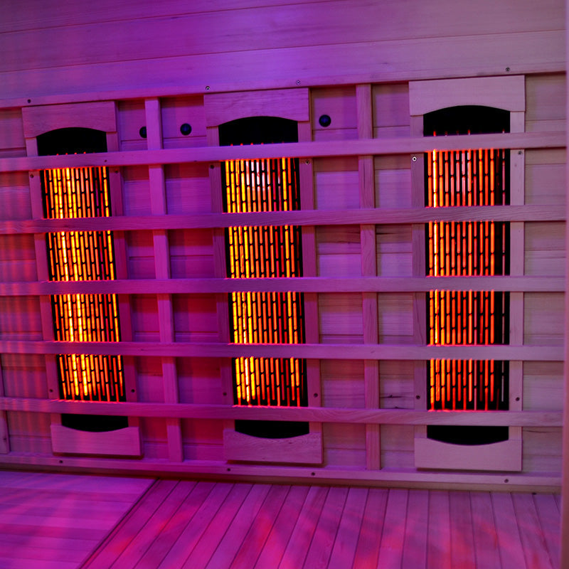SAUNA EVOLUTION®  Full Spectrum Carbon Indoor Sauna Far Infrared 17