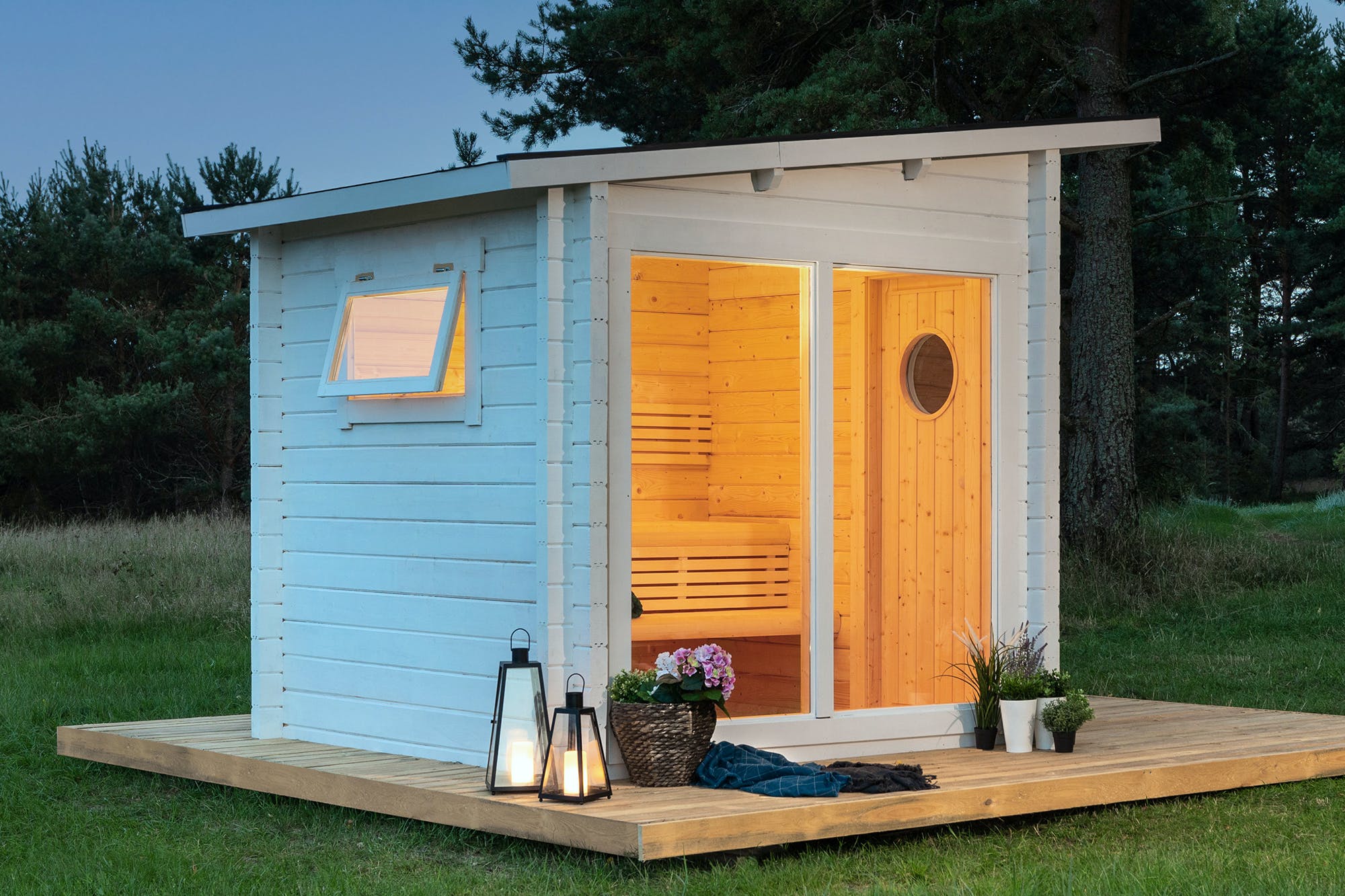 SAUNA EVOLUTION® Cabin Sauna Eco Oasis 3