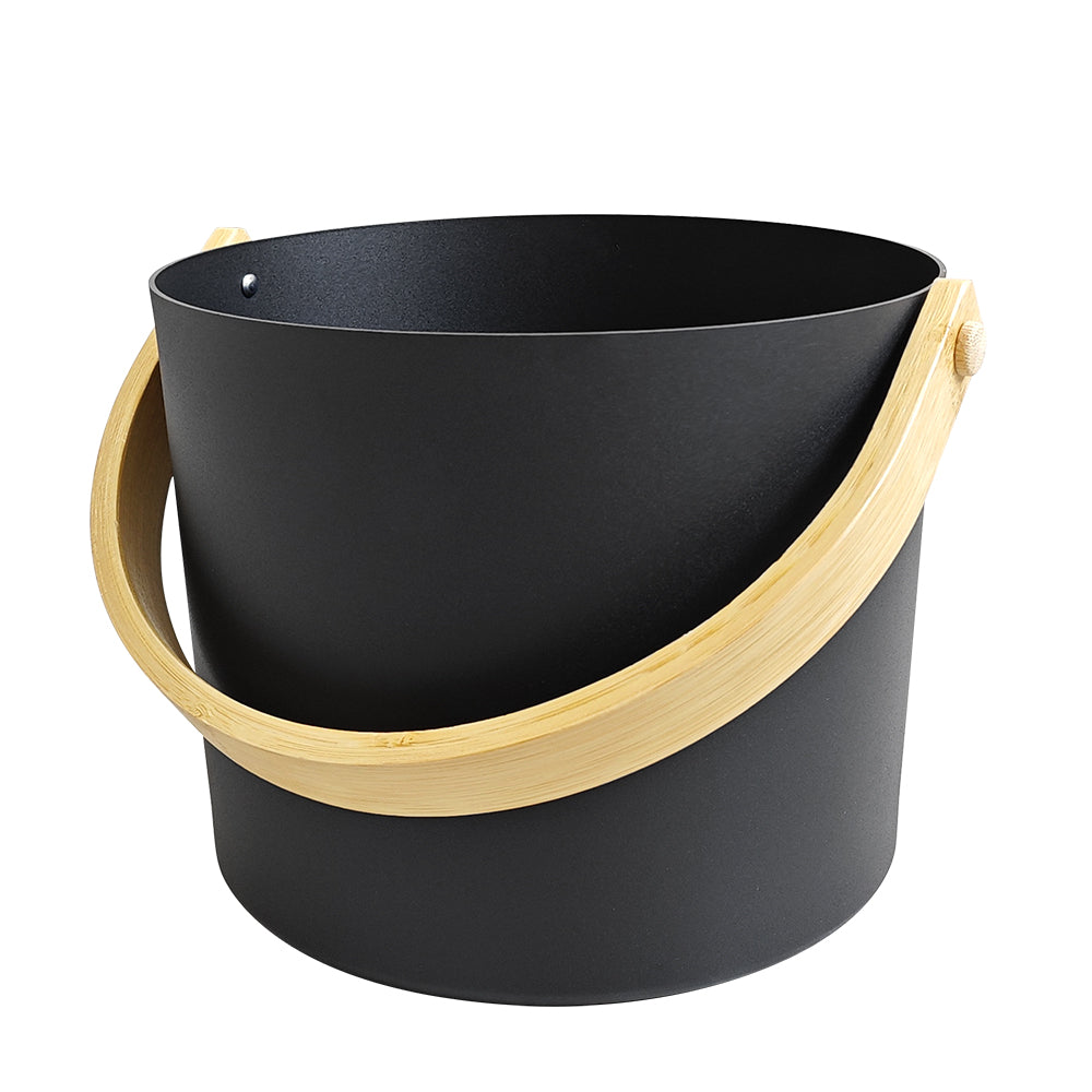 SAUNA EVOLUTION®  Large capacity Aluminum sauna bucket set (with spoon)