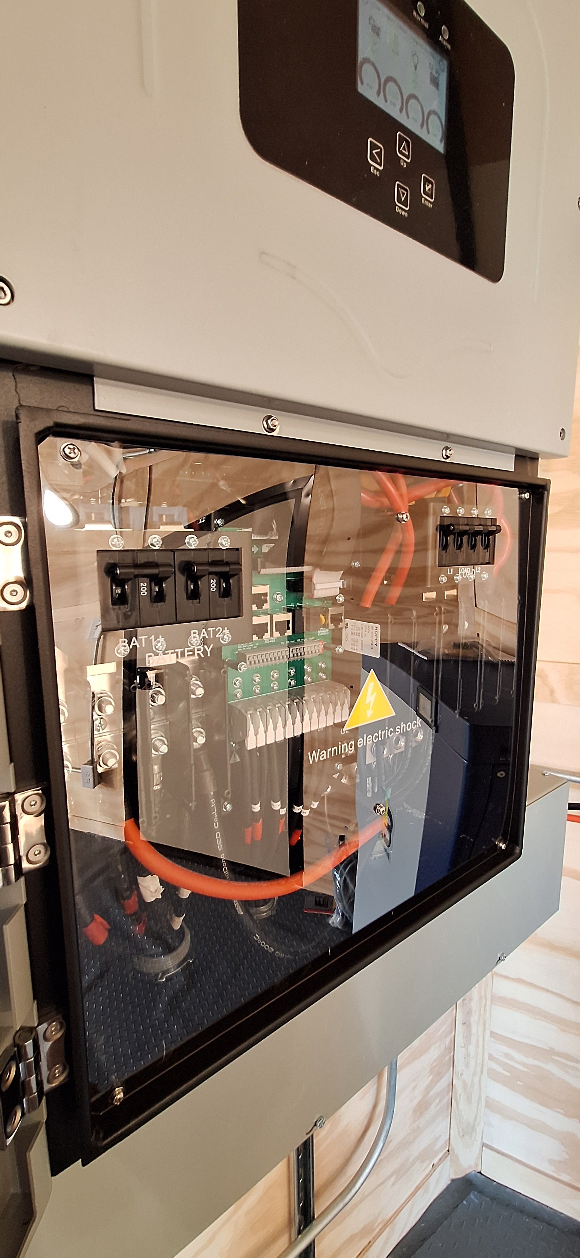 36' Enclosed SOLAR POWERED Offgrid Self-Sufficient Trailer - SOL-ARK 15K with OMO 32K Freedom Lithium Battery