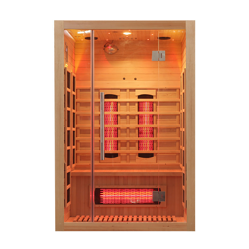 SAUNA EVOLUTION®  Full Spectrum Indoor Solid Wood Sauna Far Infrared 11
