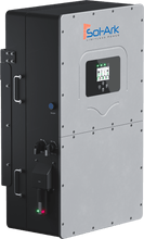 Load image into Gallery viewer, Commercial 30KW Solar Array - 3 Phase 208V Solar Kit + 30K 208V Sol-Ark Inverter + 60KW Sol-Ark OUTDOOR Lithium Battery +29.7KW Solar with Ground Mount and Wiring