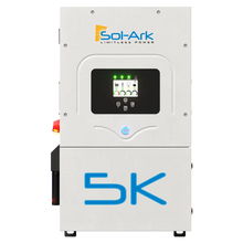 Load image into Gallery viewer, 2.2KW Complete Offgrid Solar Kit + 5K Sol-Ark Inverter + 10.24KW OMO Stack Lithium Battery +2.2KW Solar with Mounting Rails and Wiring