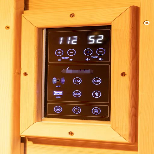 SAUNA EVOLUTION®  Full Spectrum Carbon Indoor Sauna Far Infrared 17