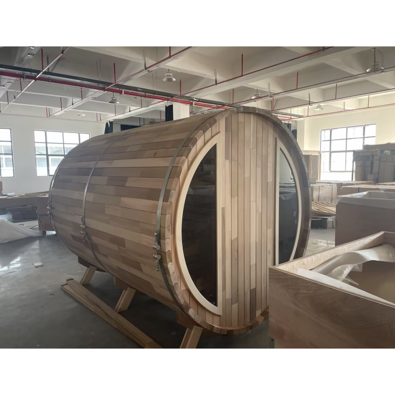 SAUNA EVOLUTION® Barrel Sauna Serenity Nature Air 9