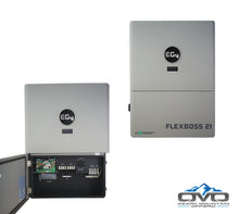 Load image into Gallery viewer, 25KW Complete Offgrid Solar Kit + EG4 FlexBOSS21 + 3x 32KW OMO 48V Freedom Series Lithium Battery + 26.4KW Solar with Roof Mounting Rails and Wiring
