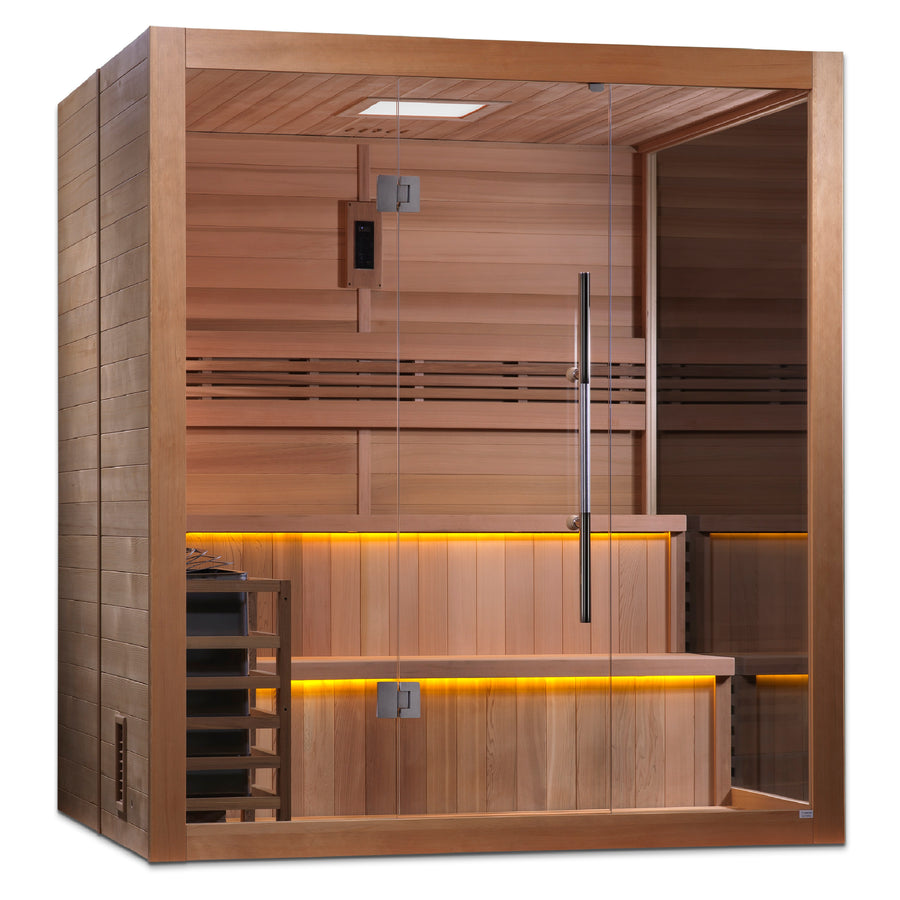 SAUNA EVOLUTION® 4-6 Person Sauna Modern Relax 6