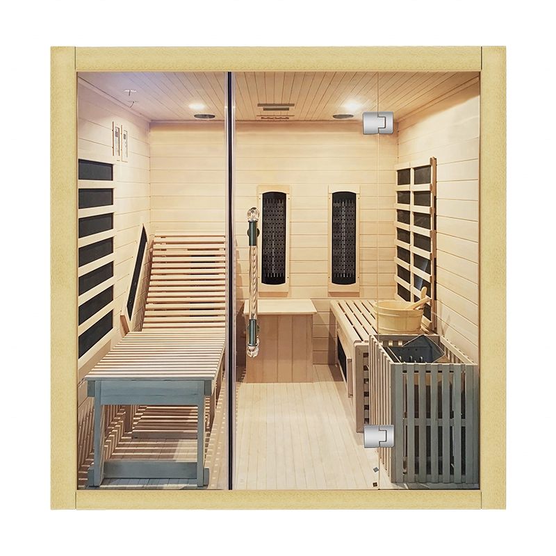 SAUNA EVOLUTION®  Indoor Steam and Far-infrared Sauna Dual System 01