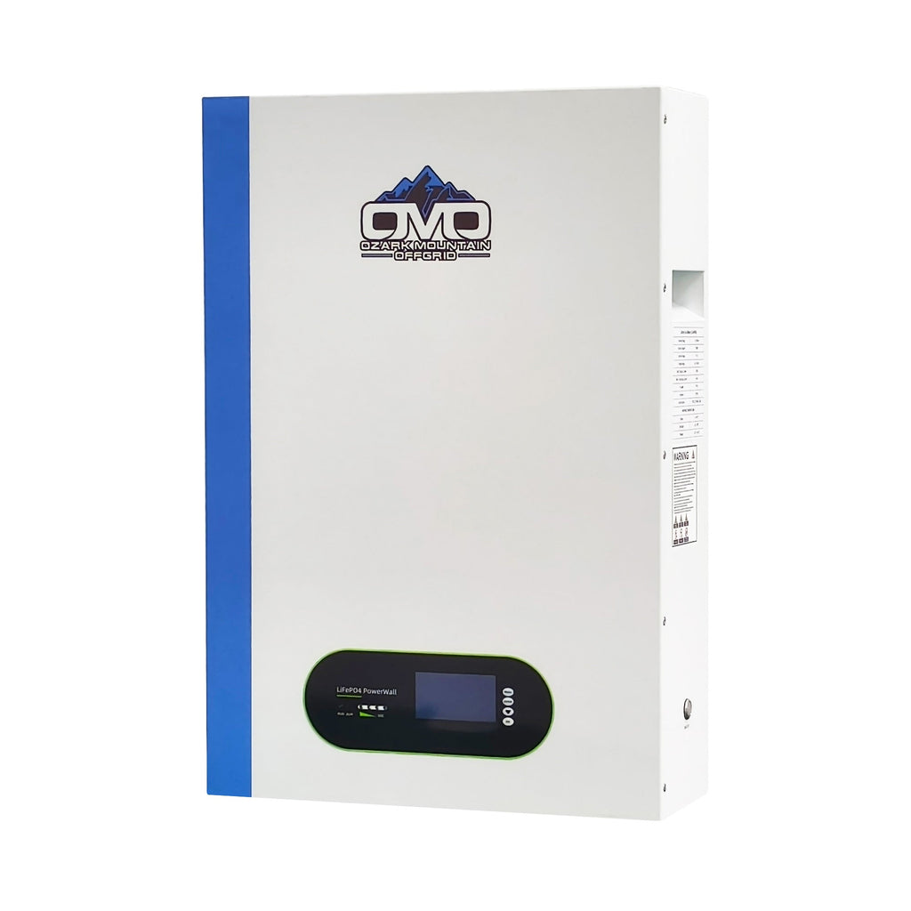 2.2KW Complete Offgrid Solar Kit + 5K Sol-Ark Inverter + 5.12KW OMO 48V Patriot Lithium Battery + 2.2KW Solar with Roof Mounting Rails and Wiring