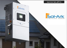 Load image into Gallery viewer, 2.2KW Complete Offgrid Solar Kit + 5K Sol-Ark Inverter + 20.48KW OMO Stack Lithium Battery +2.2KW Solar with Mounting Rails and Wiring