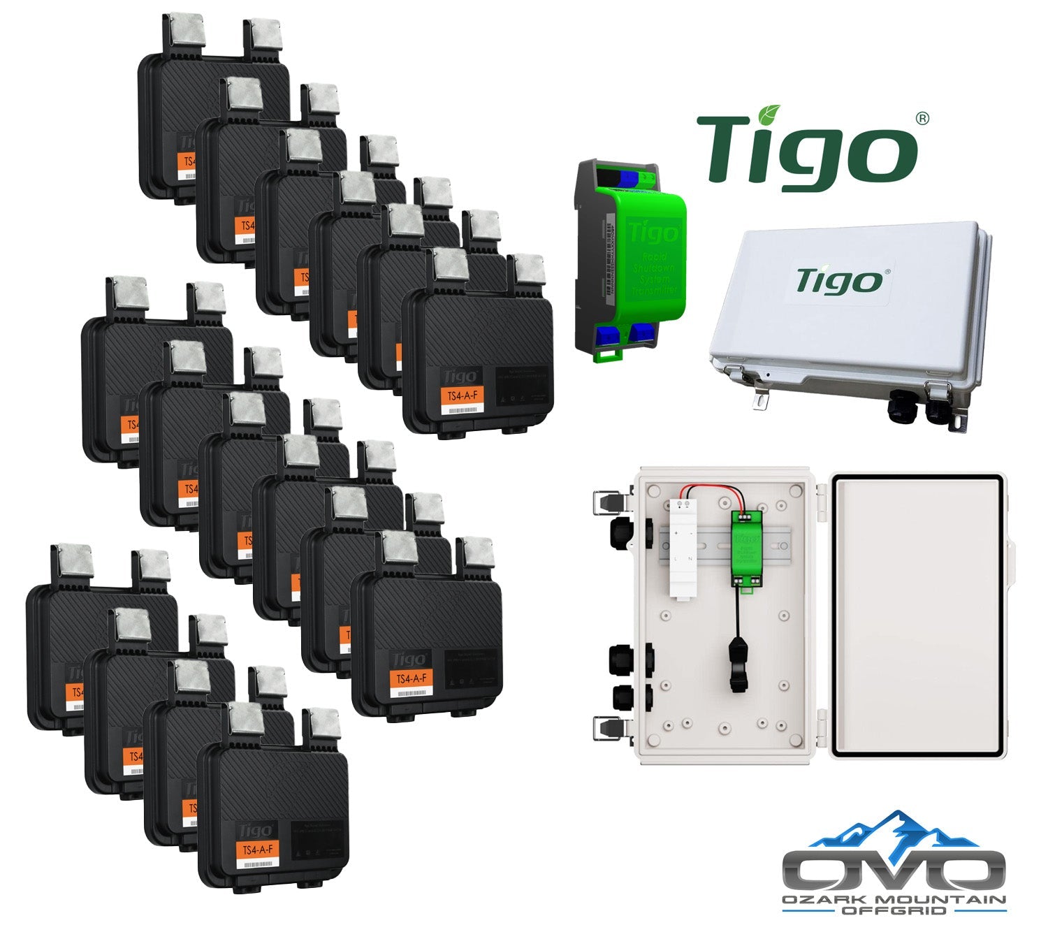 TIGO Rapid Shutdown Kit OMO E-Line 6.08KW