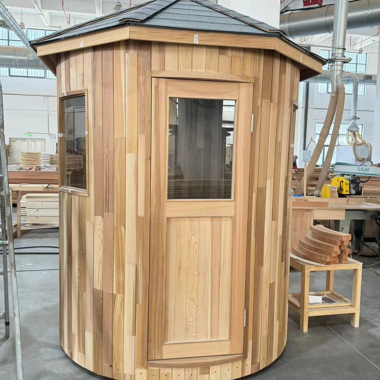 SAUNA EVOLUTION®  Garden Series Outdoor Sauna Cabin 06