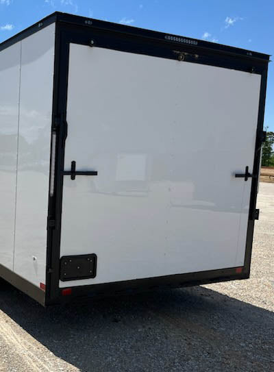 36' Enclosed SOLAR POWERED Offgrid Self-Sufficient Trailer - SOL-ARK 15K with OMO 32K Freedom Lithium Battery