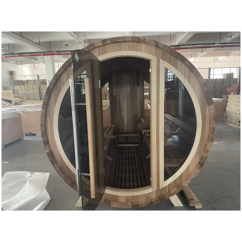 SAUNA EVOLUTION® Barrel Sauna Serenity Nature Air 9