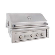 Load image into Gallery viewer, Edgestar 89K BTU 36&quot; Natural Gas Freestanding Grill Cart With Lighting Knobs &amp; Rotisserie (SAK12573)