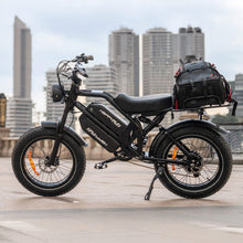Load image into Gallery viewer, HappyRun G70 Long Distance Dual Battery Electric Fat Tire Cargo Bike, 1000W (SAK81369)
