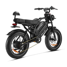 Load image into Gallery viewer, HappyRun G70 Long Distance Dual Battery Electric Fat Tire Cargo Bike, 1000W (SAK81369)