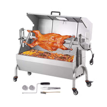 Load image into Gallery viewer, Heavy-Duty 52W Spit Roaster Rotisserie BBQ Grill For Pig, Lamb And Chicken (SAK59286)