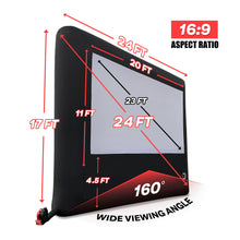 Load image into Gallery viewer, Elite Outdoor Movies 20&#39; Nano Outdoor Cinema System