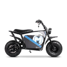 Load image into Gallery viewer, MotoTec 1000W 48V/12AH Electric Powered Mini Bike, Black (96372584)